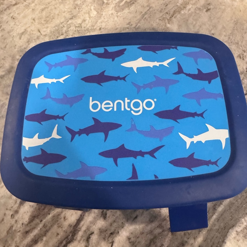 Bentgo Blue Shark Design Lunch Box